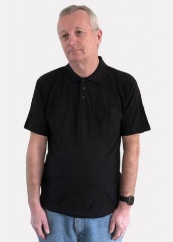 Cavallio Black Polo Shirt